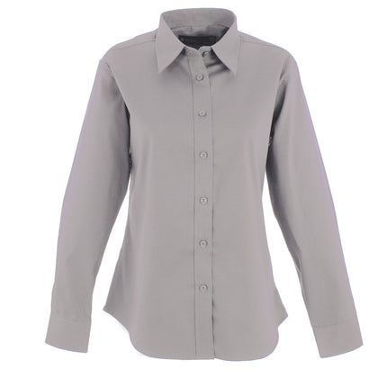 Ladies Pinpoint Oxford Long Sleeve shirt (UC703)