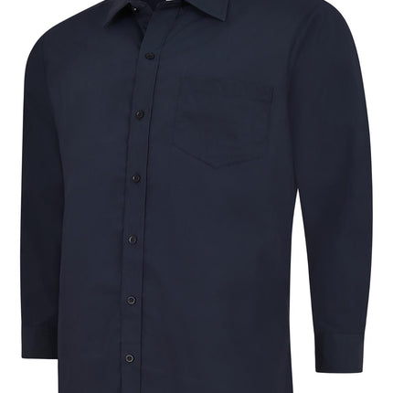 Men's Poplin Long Sleeve Shirt (UC709)