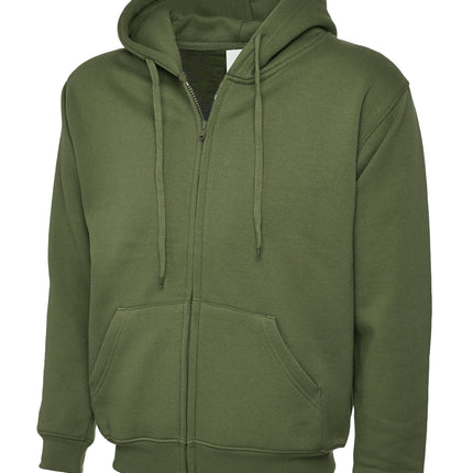 Classic Full Zip Hooded Sweatshirt (UC504)