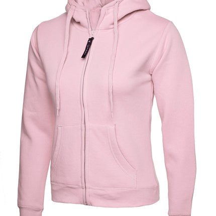 Ladies Classic Full Zip Hooded Sweatshirt (UC505)