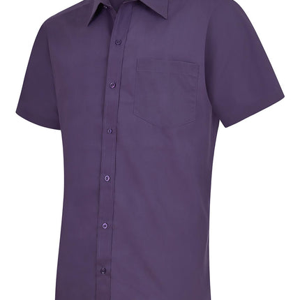 Men's Poplin Short Sleeve Shirt (UC710)