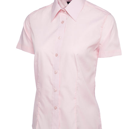 Ladies Poplin Half Sleeve Shirt (UC712)