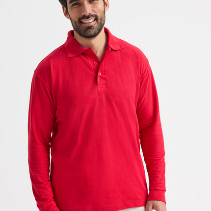 Long Sleeve Pique Polo Shirt (UC113)