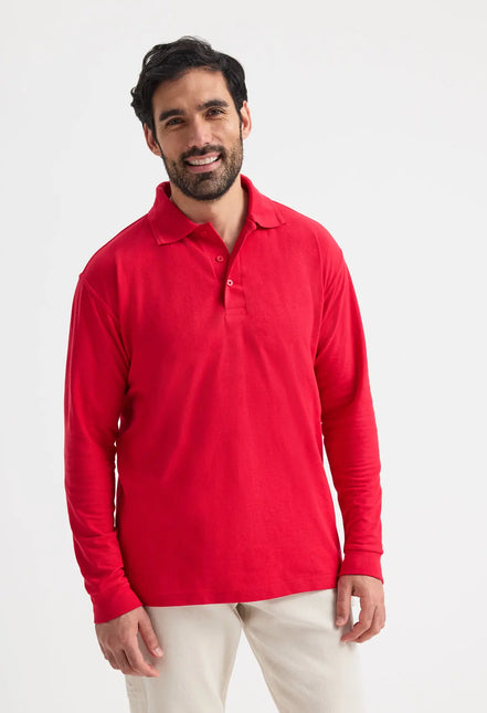 Long Sleeve Pique Polo Shirt (UC113) My Store