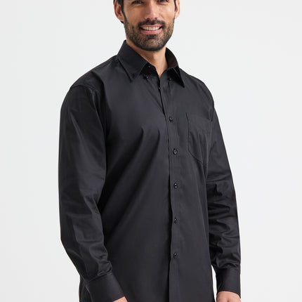 Men's Pinpoint Oxford Long Sleeve Shirt (UC701)