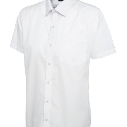 Men's Poplin Short Sleeve Shirt (UC710)