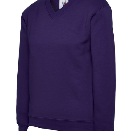Uneek Children's Classic V-Neck Sweatshirt (UC206)