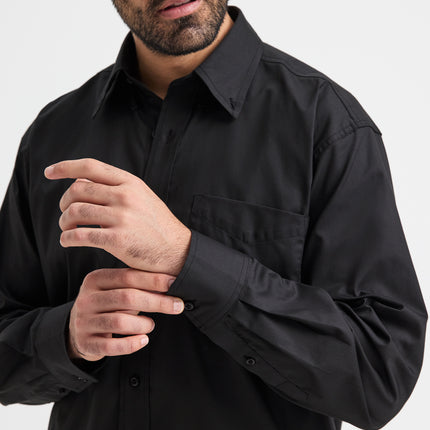 Men's Pinpoint Oxford Long Sleeve Shirt (UC701)