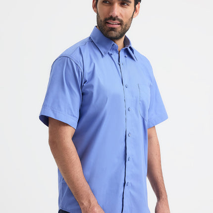 Men's Pinpoint Oxford Short Sleeve Shirt (UC702)