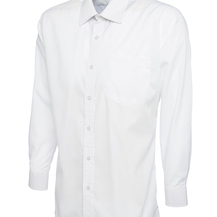 Men's Poplin Long Sleeve Shirt (UC709)