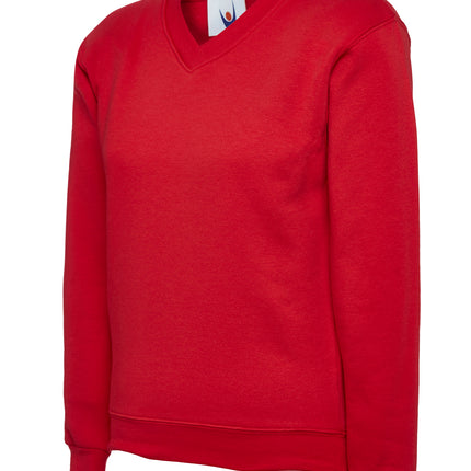 Uneek Children's Classic V-Neck Sweatshirt (UC206)
