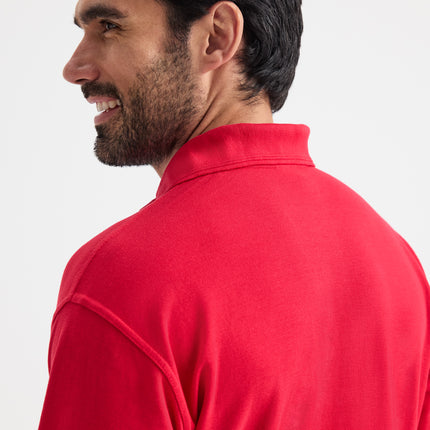 Long Sleeve Pique Polo Shirt (UC113)