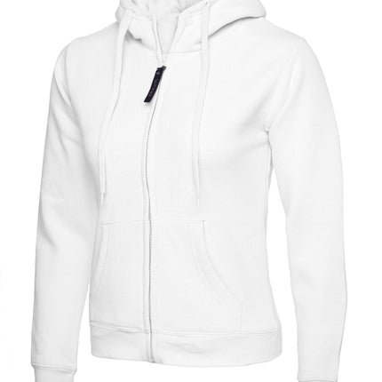 Ladies Classic Full Zip Hooded Sweatshirt (UC505)