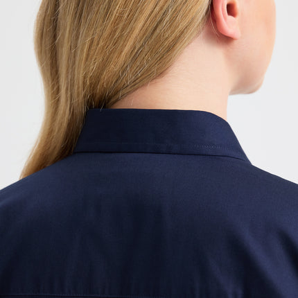 Ladies Pinpoint Oxford Short Sleeve shirt (UC704)