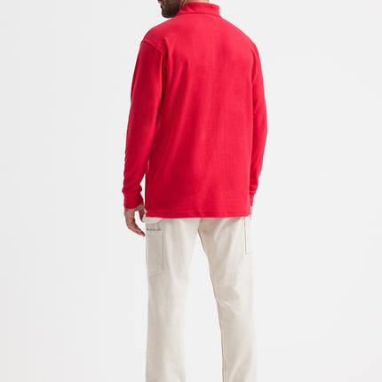 Long Sleeve Pique Polo Shirt (UC113)