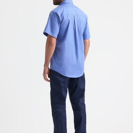 Men's Pinpoint Oxford Short Sleeve Shirt (UC702)