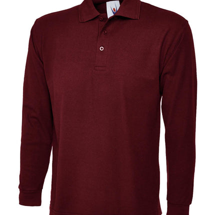Long Sleeve Pique Polo Shirt (UC113)