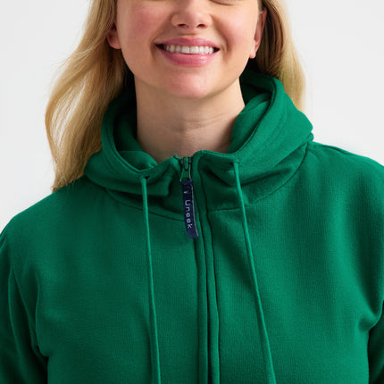 Ladies Classic Full Zip Hooded Sweatshirt (UC505)