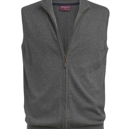 Men's Lincoln Knitted Zip Gilet (BT4372)