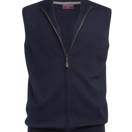 Men's Lincoln Knitted Zip Gilet (BT4372)