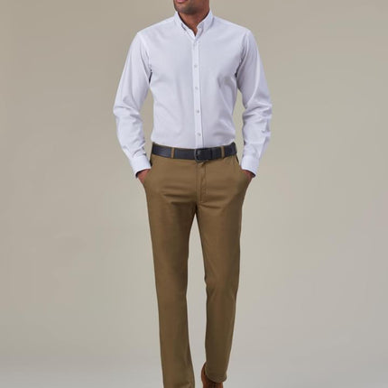 Men's Leo Slim Fit Chino Trouser (BT8058)