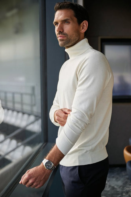 Men's Oslo Rollneck Jumper (BT4568)