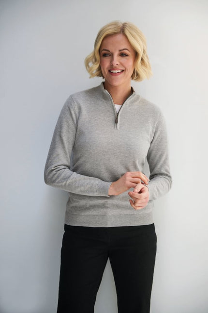 Women's Taylor 1/4 Zip Jumper (BT2388)