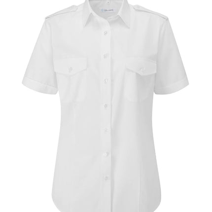 Ladies Short Sleeve Blouse Pilot (LPH138/1)