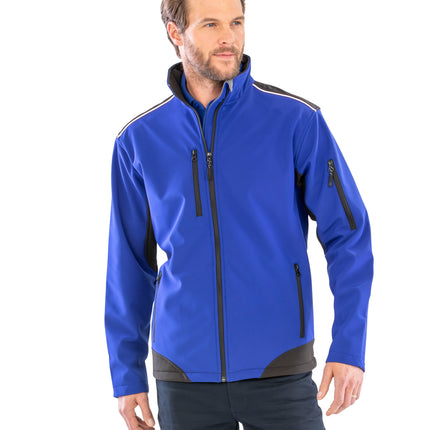 R124A: Ripstop softshell workwear jacket