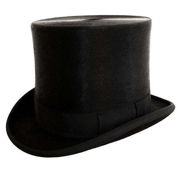 Taller Top Hat - 6 1/4" Fur Felt Melusine