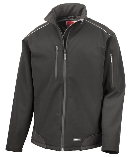 R124A: Ripstop softshell workwear jacket